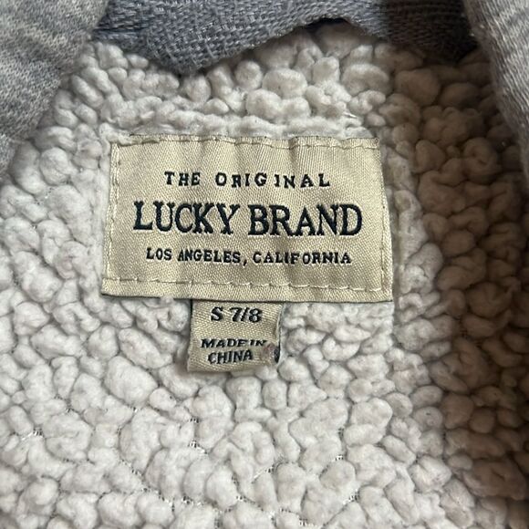 💕Kids Sherpa lined hoodie 💕 - Picture 3 of 3